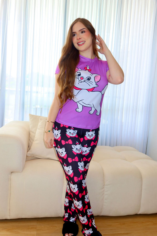 Pantalón Blusa Manga Corta