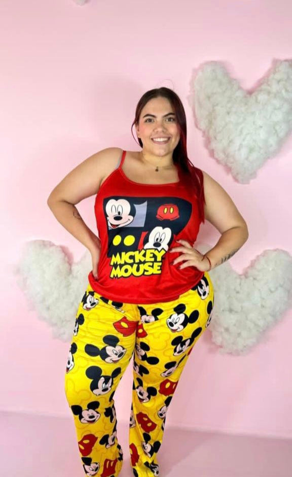 Pantalón Blusa Tira Talla Plus